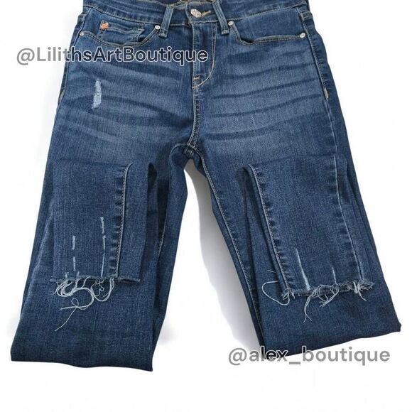 Denizen from Levi's Mid Rise Jeggings(A011)-Size 1M (25x30) for Women - Picture 6 of 10